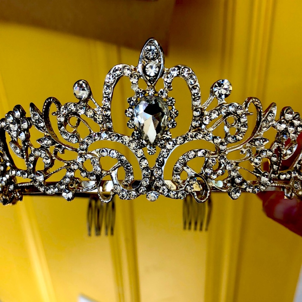 Small rhinestone tiara